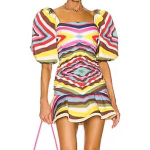 ALEXIS Montaigne Mini Dress Maui | size:xl but fits more like m or l | worn once